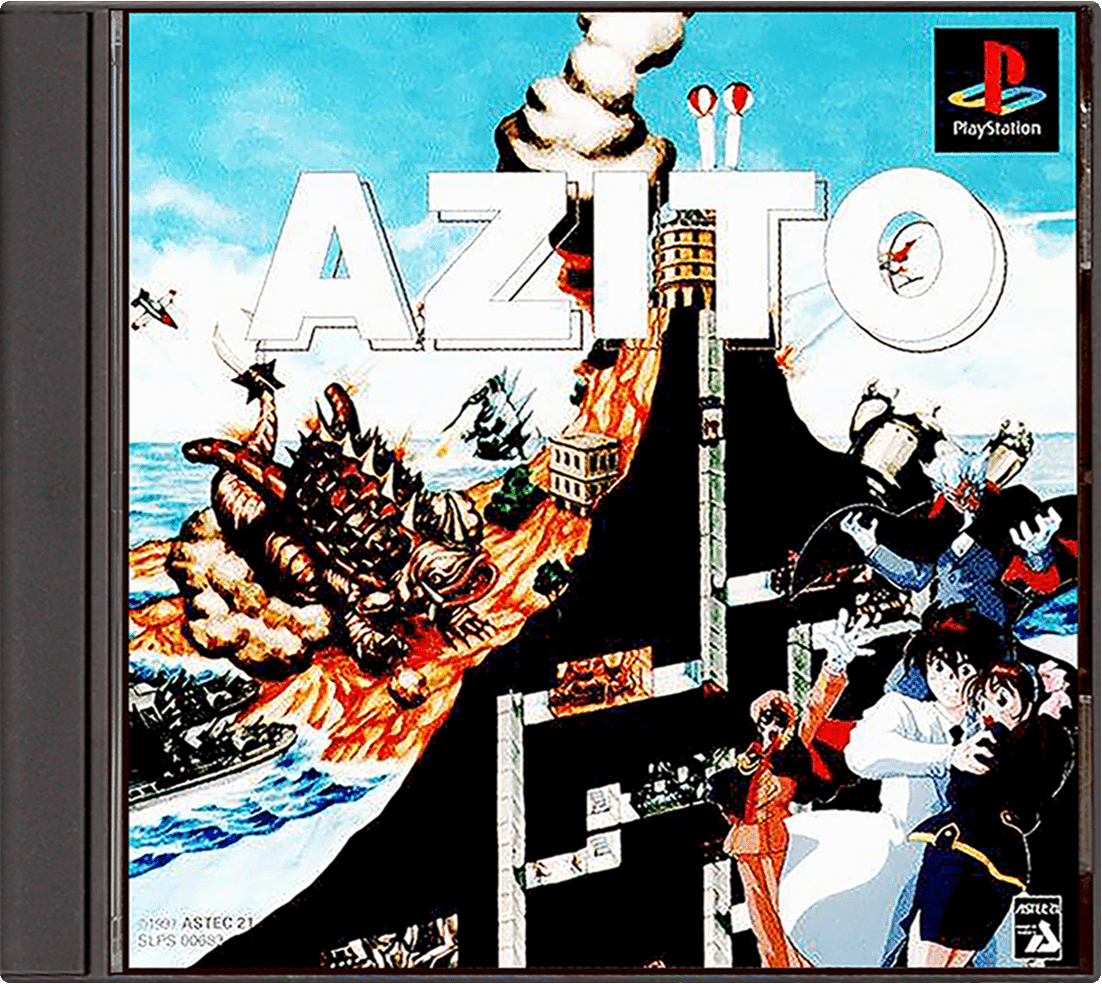 Azito box art for Playstation